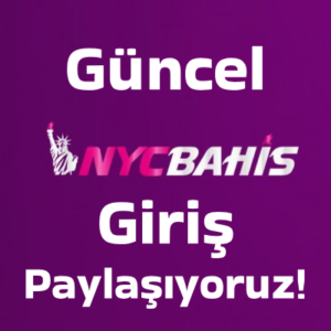 nycbahis güncel giriş işlemlerini paylaşıyoruz!
